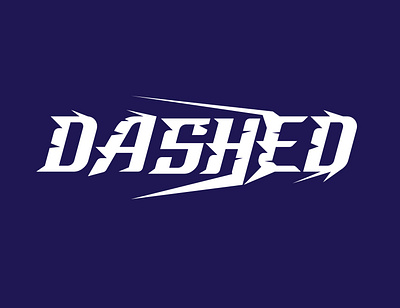 Dashed branding design graphic design illustration logo typography vector