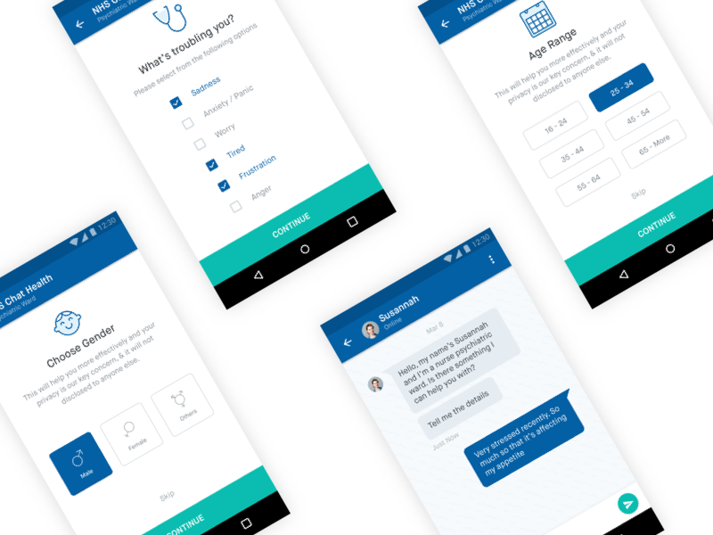 HealthChat Android app