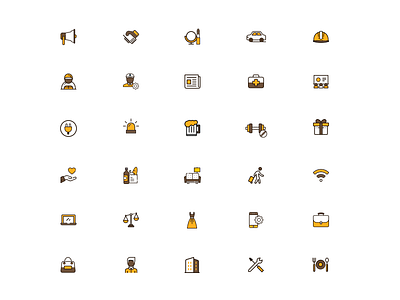 Category Icons designs, themes, templates and downloadable graphic elements  on Dribbble