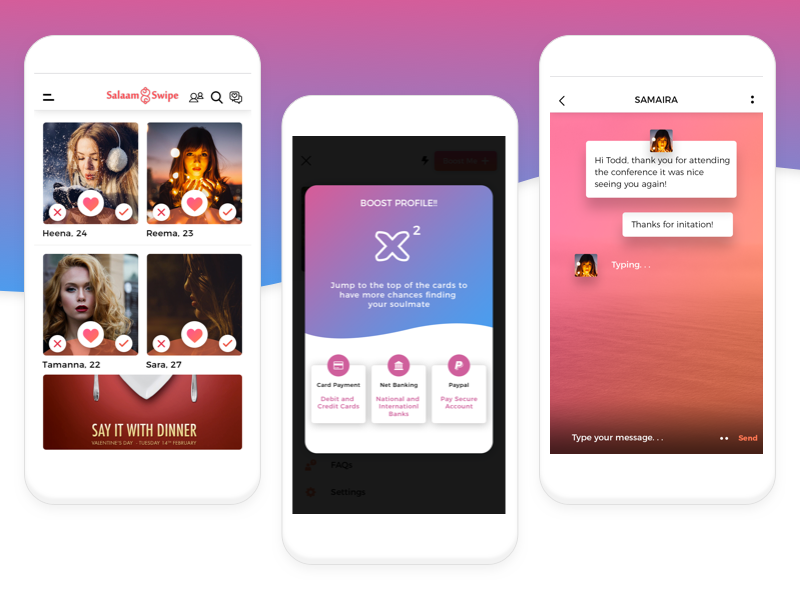 Salaam Swipe dating App by InnoApps Technologies on Dribbble