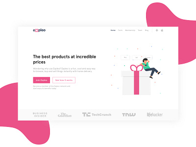 Expleo Landing page