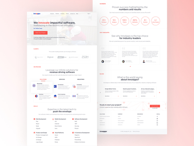 InnoApps Redesign agency agency branding homepage design icon logo services solutions technology ui ux web webdesign
