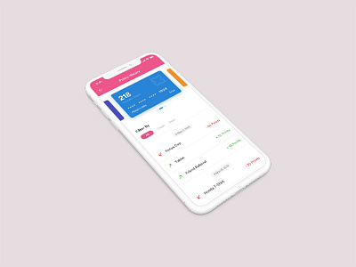 Fribix- Wallet App app blue card clean design dribbble expense gradient history icons income interface ios points ui ux vector