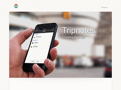 Tripnotes is almost here! ios planner travel tripnotes