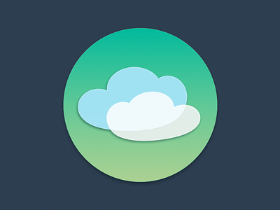 Clouds icon cloud icon sketch app vector