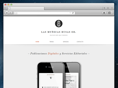 LMRE book css3 fluid html5 online publishing responsive shop spanish store web design website