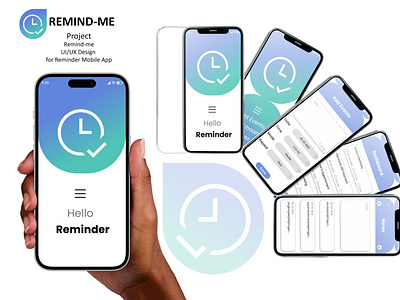 Ui Ux Design for Reminder app