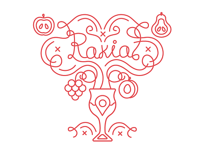 Rakia Illustration bulgaria cover design illustration rakia typography
