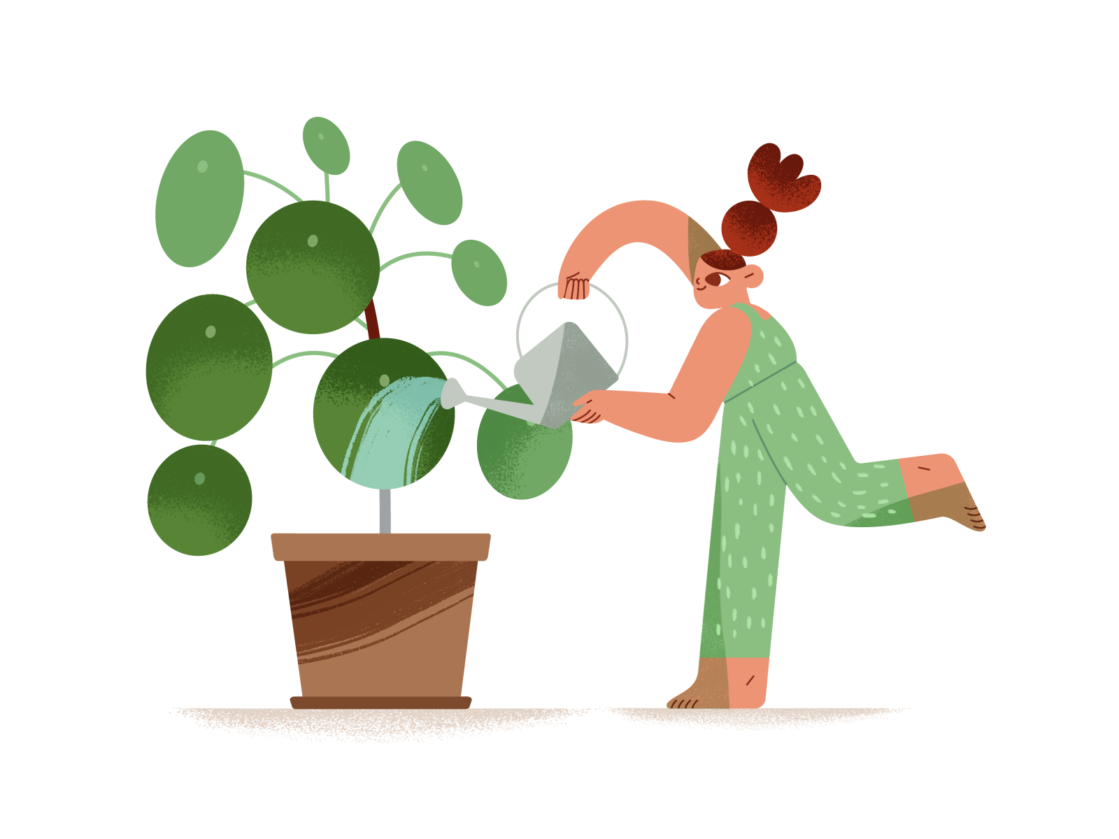 Watering schedule by Diana Traykov on Dribbble