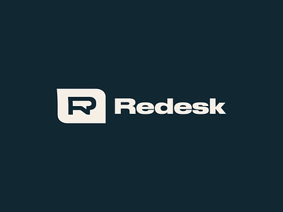 Redesk - async messaging app app branding illustration logo ui web app