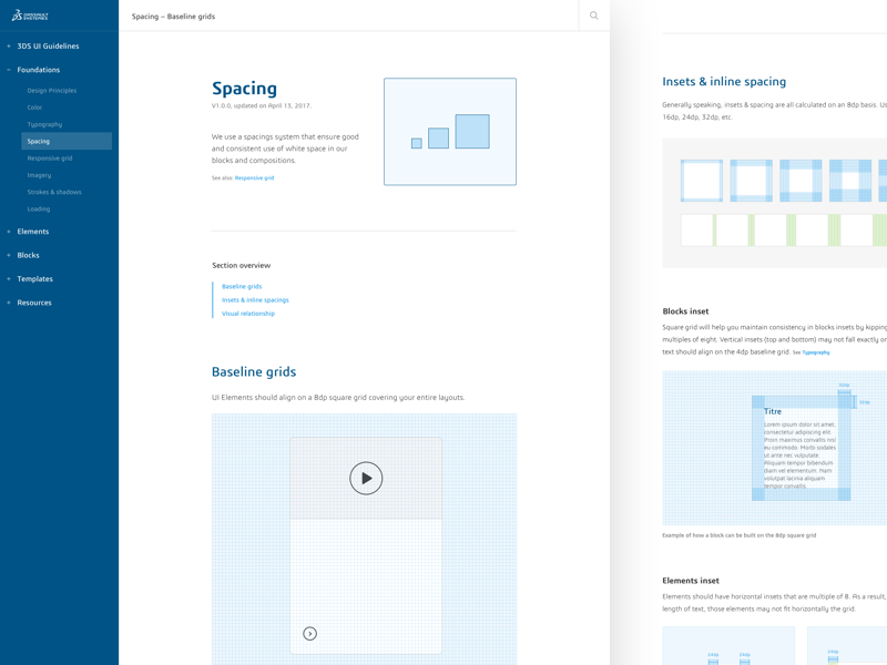 Dassault - Design guidelines interface user templates ui guidelines