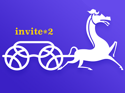 Invitesx2 dribbble invtie