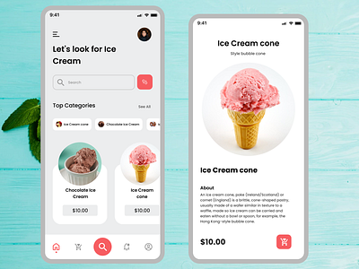 Ice Cream app