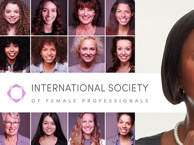 International Society of Female Professionals branding