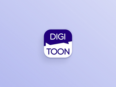 Webtoon App icon - Daily UI app dailyui design graphic design logo reading ui webtoon