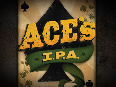 RCB Ace's IPA ace aces beer brewery brews i.p.a. india pale ale ipa label rough seasonal