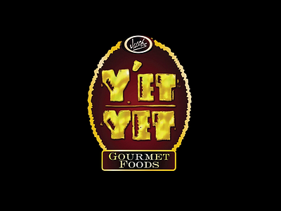 Y'et Yet Rebrand - Logo & Label chili chip corn dip gourmet gourmetfoods identity jalapeño jar label logo logo design package packaging product rebrand rustic type typography