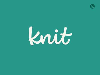 knit cursive handlettering human knit natural script touch