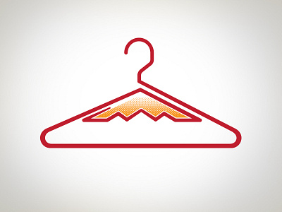 Apparel Summit Icon apparel hanger hanging mountain summit