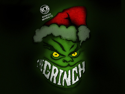 RCB "The Grinch" beer brew brewing brews christmas grinch label merry