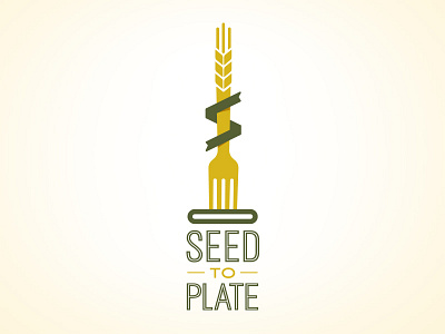 Seed to Plate feed food fork grain grains natural nature plate seed utensil wheat