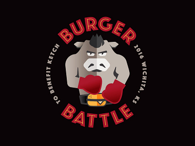 ICTBurgerBattle battle beef benefit boxing burger cattle cow ks nonprofit wichita