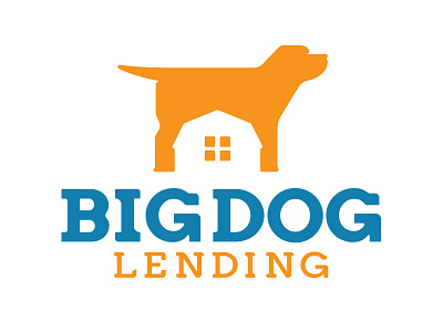Big Dog Lending banking big bigdog dog house lender lending loan loans roof shed windows