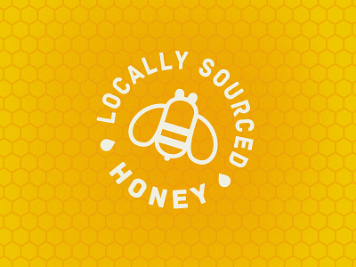 RCB Locally Sourced Honey bee beer bees brew brewery drip honey local sourced