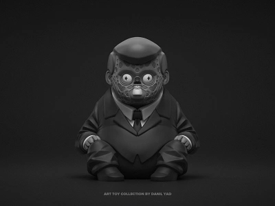 •OBEY• 3d art toys artwork collectibles concept art cute danil yad design designer toys fan art illustration kaiju obey sculpt toys vinyl toys