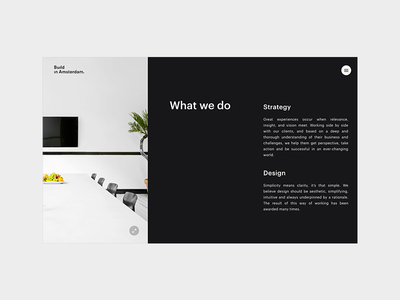 The culture of Build in Amsterdam about black culture desktop hamburger interface logo menu mobile page site website