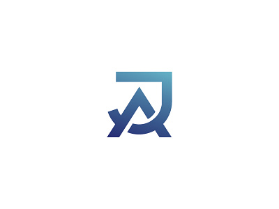 JA initials ja letters logo monogram
