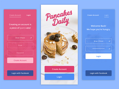 Daily UI Challenge #001: Sign-Up Form daily ui sign up form