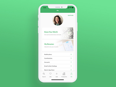 Glassdoor App Redesign