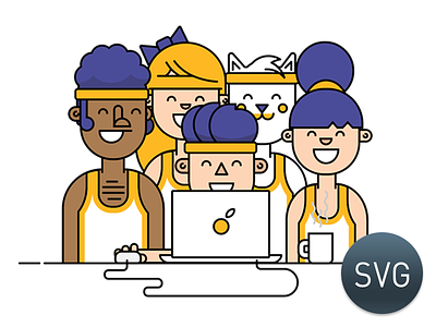 Teams - Animated SVG animation svg training
