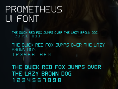 Prometheus UI Font