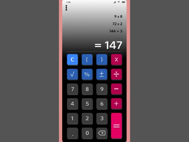 Figma 100-Day Design Challenge - Day 4 (Calculator) by Jamie Oviedo on ...
