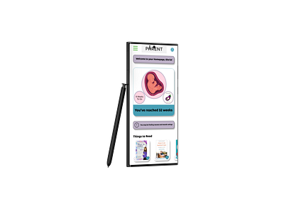 Parenthood Helper - UX/UI Design Project application design figma ui ux