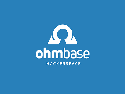 Ohm Base hacker logo omega