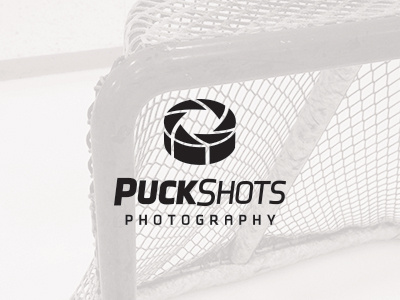 Puckshots Photography branding hockey logo photography