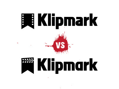 Klipmark logo options logo video wip