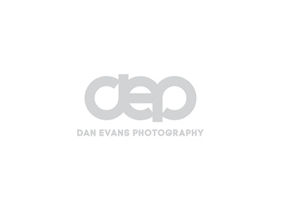 Dan Evans Photography branding logo photography