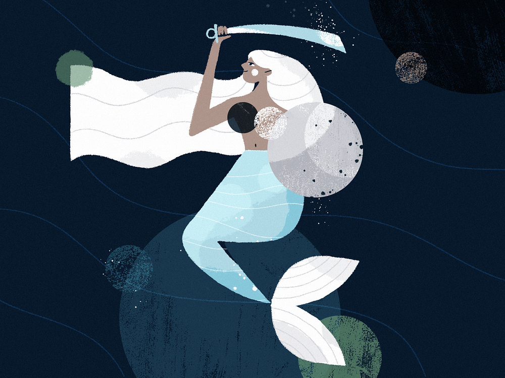 Warsaw Mermaid by Julia Hanke on Dribbble