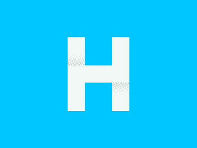 Letter H font h type typography