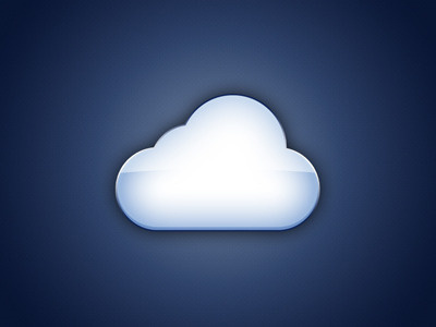 Cloud Icon app button cloud icon ios logo