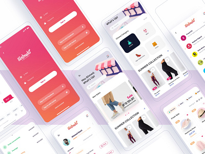 Sinabado - Ecommerce App commerce app deals ecommerce graphic design mobile mobile app ui ui design uiux