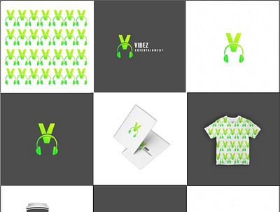 Vibez Entertainment Logo branding design graphic design icon illustration logo typography ui vector website