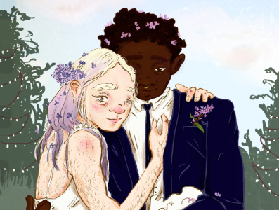 Wedding Pictures character design digital illustration storytelling