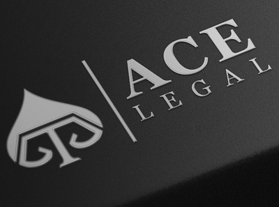 Ace Legal Logo Project branding design graphic design legal logo typography vector