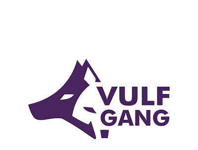 Vulf Gang - logo Project branding design graphic design illustration logo typography