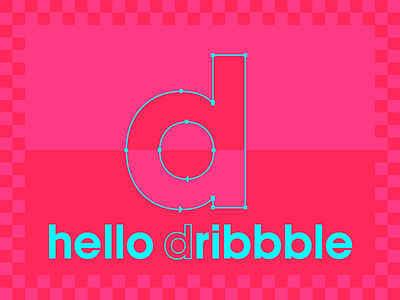 Hello Dribbble type design typedesign typeface designer typography